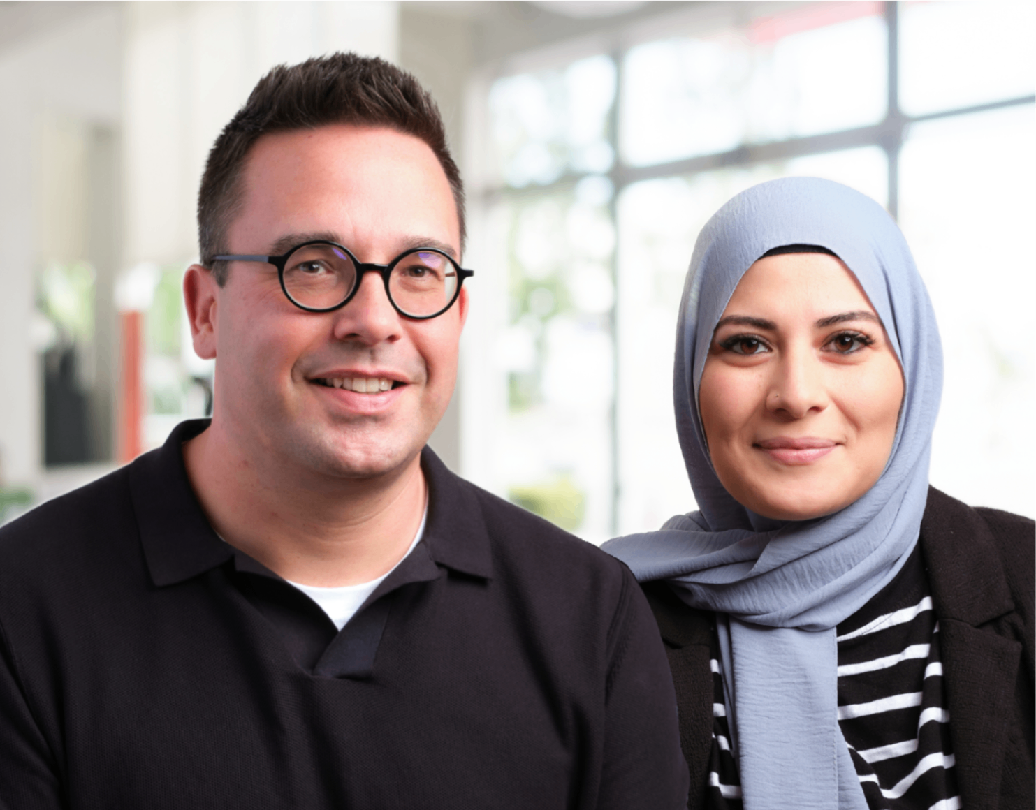 Peter Fortenbacher und Hatice Izci